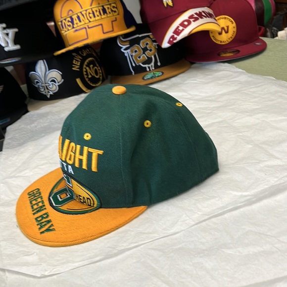 “Straight outta Greenbay”. “Cheese Head” Greenbay Packers SnapBack cap - Picture 2 of 5